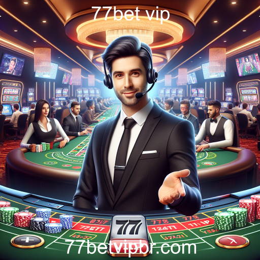Experiência Imersiva no Cassino Ao Vivo da 77bet VIP